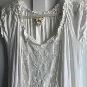 Denim & Supply Knit and Lace Top